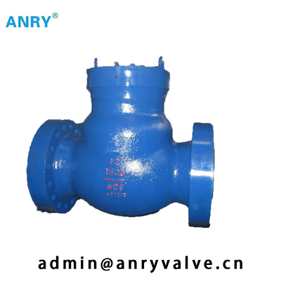Pressure Seal API Valves WCB WC6 C5 Body Stellite Overlay Disc Flanged Swing Check Valve