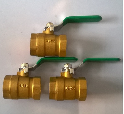 Female Threaded Manual 1.6Mpa JIS DN15 Brass  Ball Valve